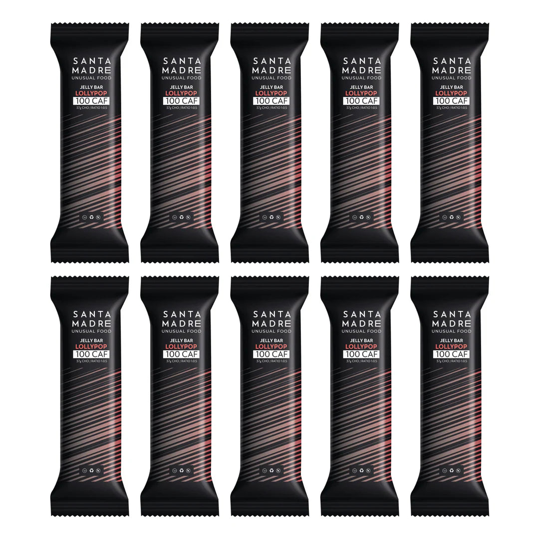 JELLY BAR 100CAF SABOR LOLLYPOP 10PACK
